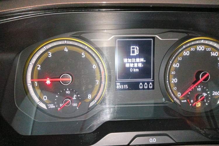 Used Volkswagen Tharu 2019 280TSI Two-Wheel Drive Luxury Version China VI Standard Instrument Cluster