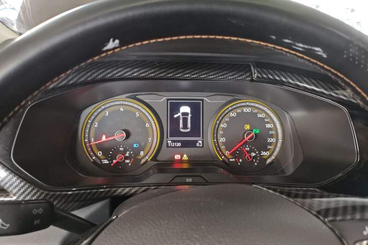Used Volkswagen Tharu 2019 280TSI Two-Wheel Drive Comfort Edition China VI Standard Instrument Cluster