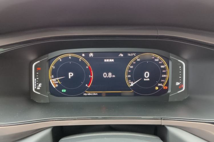 Used Volkswagen Tharu 2019 330TSI Four-Wheel Drive Flagship Model China VI Standard Instrument Cluster