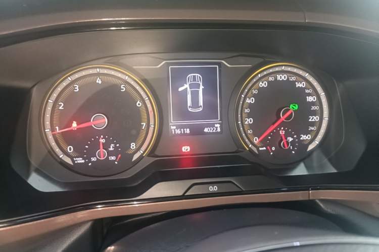 Used Volkswagen Tharu 2019 280TSI Two-Wheel Drive Comfort Edition China VI Standard Instrument Cluster