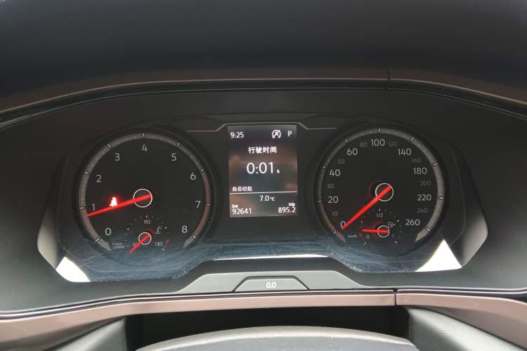 Used Volkswagen Tharu 2019 280TSI Two-Wheel Drive Comfort Edition China V Standard Instrument Cluster