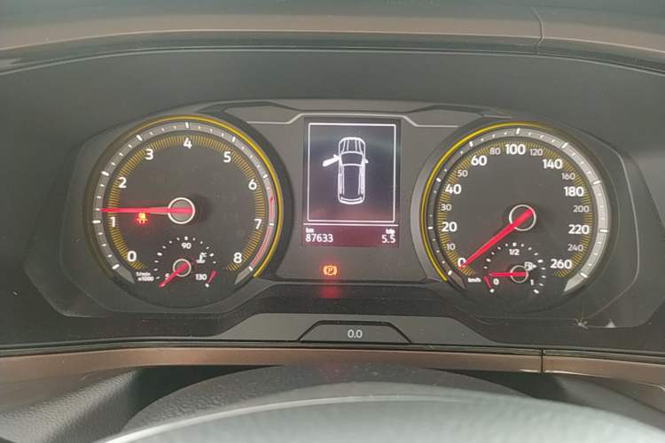 Used Volkswagen Tharu 2019 280TSI Two-Wheel Drive Comfort Edition China VI Standard Instrument Cluster