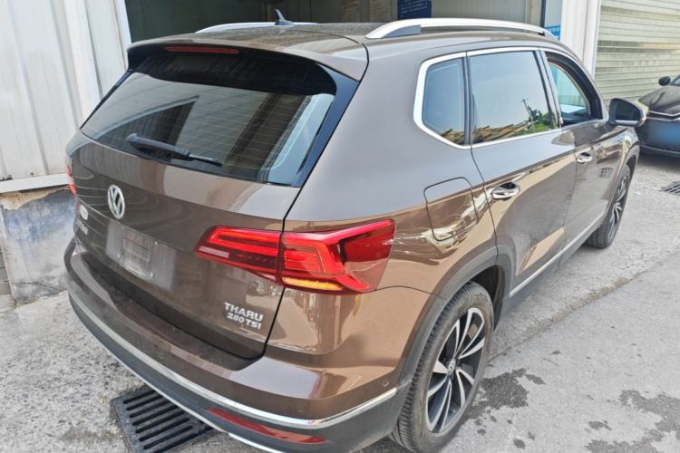 Used Volkswagen Tharu 2019 280TSI Two-Wheel Drive Flagship Edition China V Standard Rear Right 45 Deg