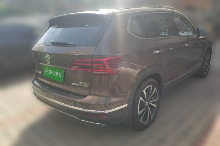 Used Volkswagen Tharu 2019 280TSI Two-Wheel Drive Flagship Edition China V Standard Rear Right 45 Deg