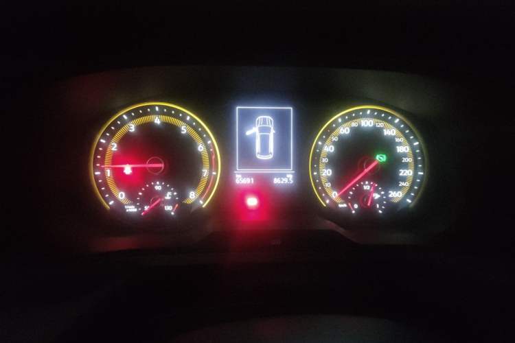 Used Volkswagen Tharu 2019 280TSI Two-Wheel Drive Comfort Edition China VI Standard Instrument Cluster