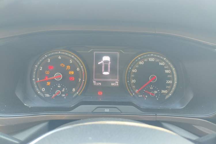 Used Volkswagen Tharu 2019 280TSI Two-Wheel Drive Comfort Edition China V Standard Instrument Cluster