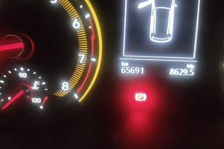 Used Volkswagen Tharu 2019 280TSI Two-Wheel Drive Comfort Edition China VI Standard Odometer Close Up