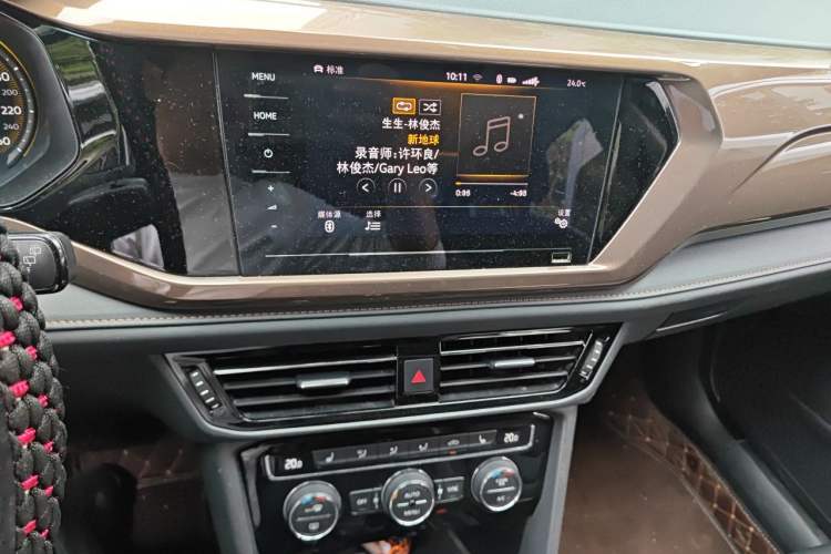 Used Volkswagen Tharu 2019 280TSI Two-Wheel Drive Luxury Edition China V Standard Audio And AC Panel