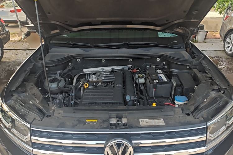 Used Volkswagen Tharu 2019 280TSI Two-Wheel Drive Luxury Edition China V Standard Engine Bay