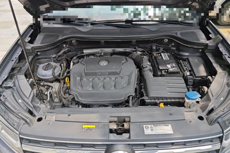 Used Volkswagen Tharu 2019 330TSI Four-Wheel Drive Luxury Edition China VI Standard Engine Bay