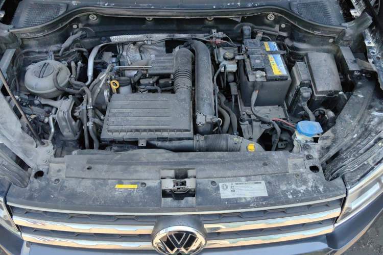 Used Volkswagen Tharu 2019 280TSI Two-Wheel Drive Luxury Edition China V Standard Engine Bay