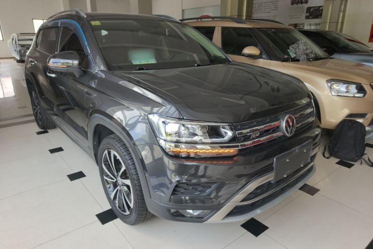 Used Volkswagen Tharu 2019 280TSI Two-Wheel Drive Flagship Edition China V Standard Front Right 45 Deg