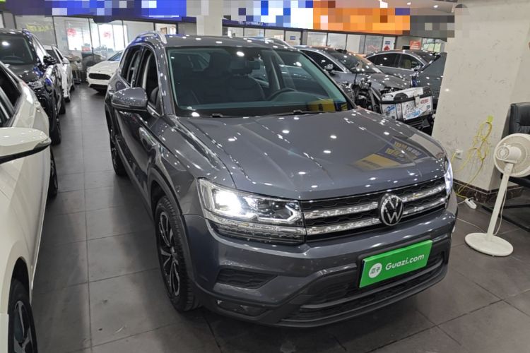 Used Volkswagen Tharu 2019 280TSI Two-Wheel Drive Luxury Version China VI Standard Front Right 45 Deg