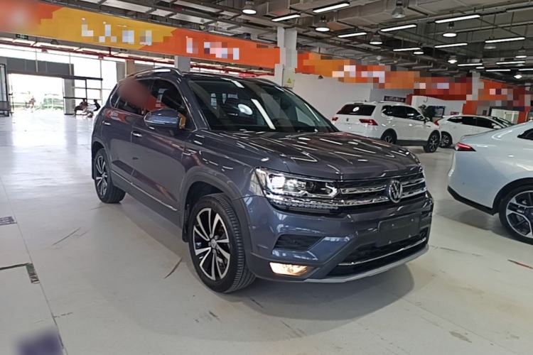 Used Volkswagen Tharu 2019 280TSI Two-Wheel Drive Flagship Edition China V Standard Front Right 45 Deg