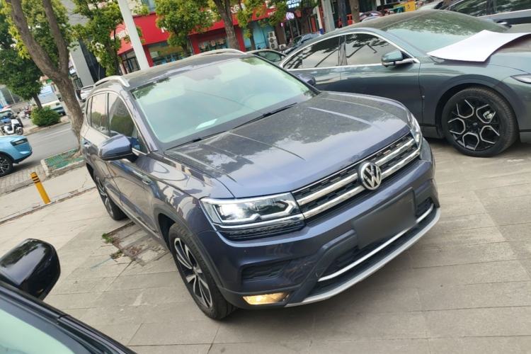 Used Volkswagen Tharu 2019 330TSI Four-Wheel Drive Luxury Edition China VI Standard Front Right 45 Deg
