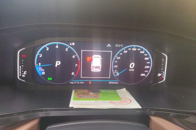 Used Volkswagen Tharu 2019 280TSI Two-Wheel Drive Flagship Version China VI Standard Instrument Cluster