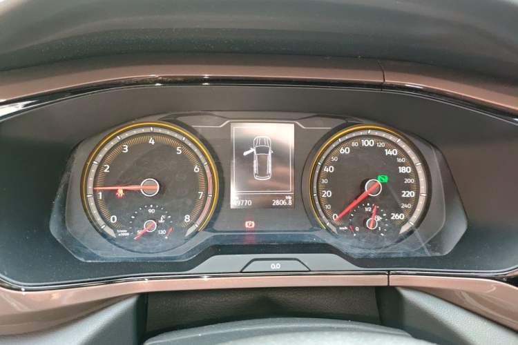 Used Volkswagen Tharu 2019 280TSI Two-Wheel Drive Comfort Edition China V Standard Instrument Cluster