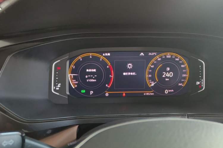 Used Volkswagen Tharu 2019 280TSI Two-Wheel Drive Flagship Edition China V Standard Instrument Cluster