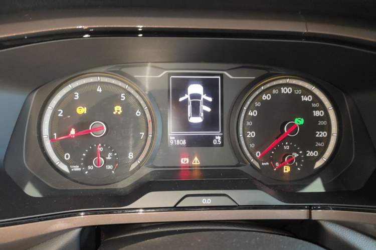 Used Volkswagen Tharu 2019 280TSI Two-Wheel Drive Comfort Edition China VI Standard Instrument Cluster