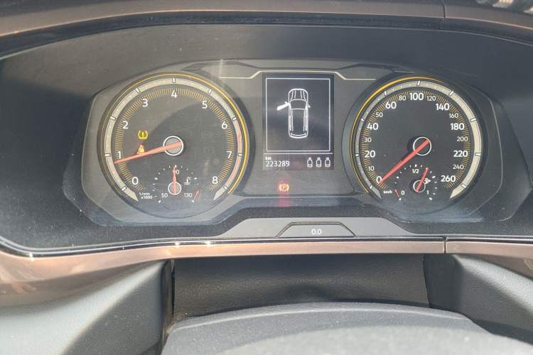 Used Volkswagen Tharu 2019 280TSI Two-Wheel Drive Luxury Edition China V Standard Instrument Cluster
