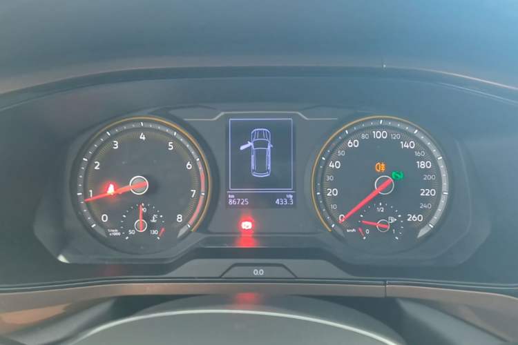 Used Volkswagen Tharu 2019 280TSI Two-Wheel Drive Comfort Edition China V Standard Instrument Cluster