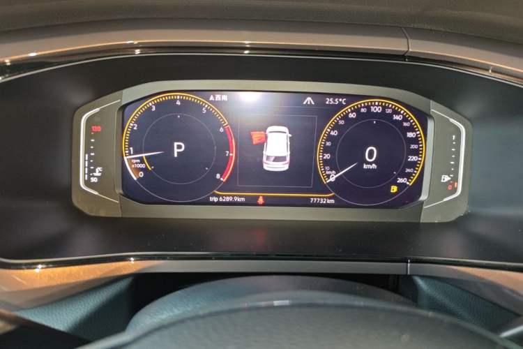 Used Volkswagen Tharu 2019 330TSI Four-Wheel Drive Flagship Model China VI Standard Instrument Cluster