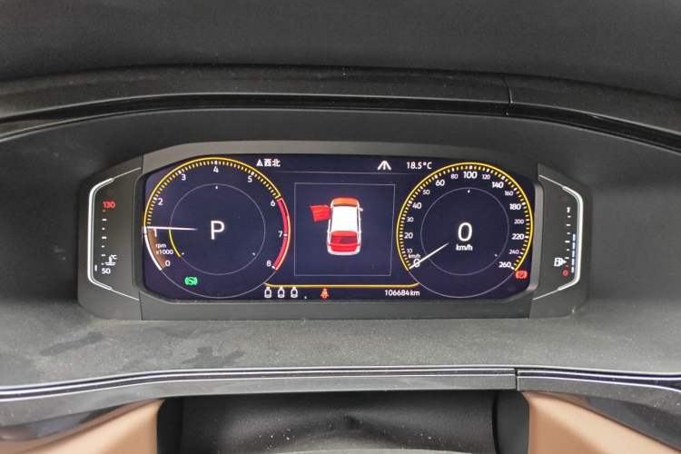 Used Volkswagen Tharu 2019 330TSI Four-Wheel Drive Flagship Model China VI Standard Instrument Cluster