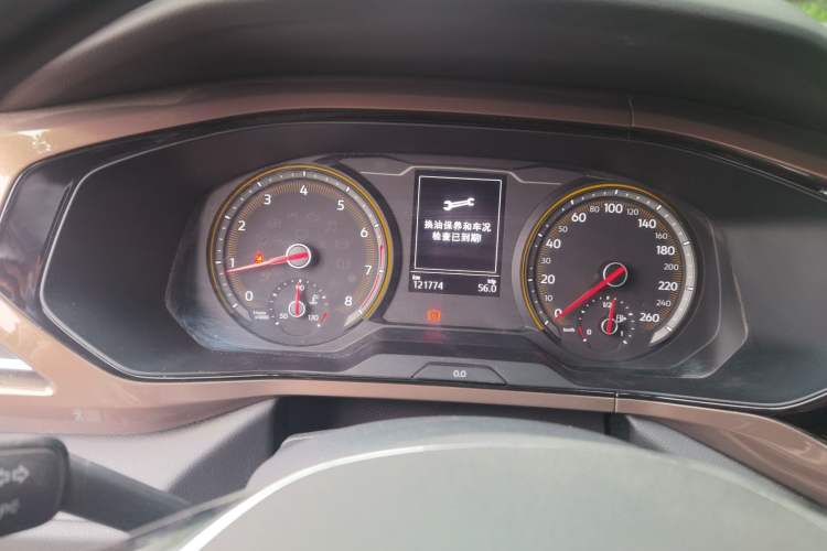 Used Volkswagen Tharu 2019 280TSI Two-Wheel Drive Comfort Edition China VI Standard Instrument Cluster