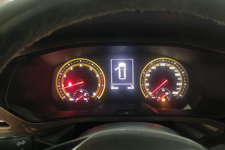 Used Volkswagen Tharu 2019 280TSI Two-Wheel Drive Comfort Edition China VI Standard Instrument Cluster