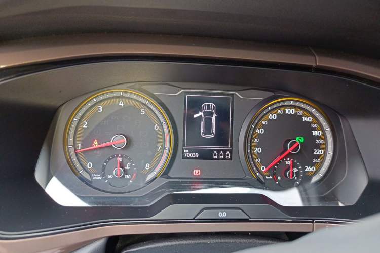 Used Volkswagen Tharu 2019 280TSI Two-Wheel Drive Luxury Version China VI Standard Instrument Cluster
