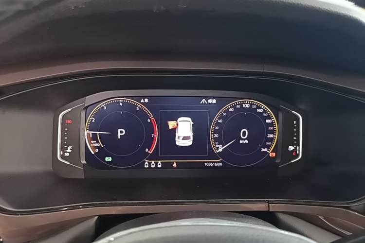 Used Volkswagen Tharu 2019 280TSI Two-Wheel Drive Flagship Edition China V Standard Instrument Cluster