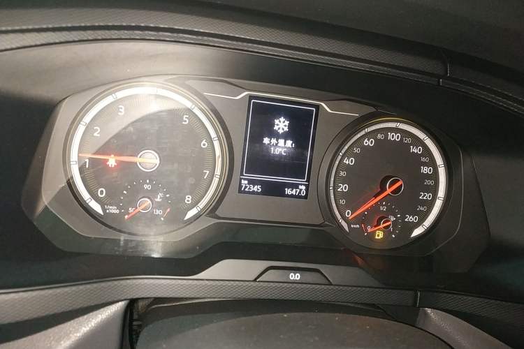 Used Volkswagen Tharu 2019 280TSI Two-Wheel Drive Trend Edition China VI Standard Instrument Cluster