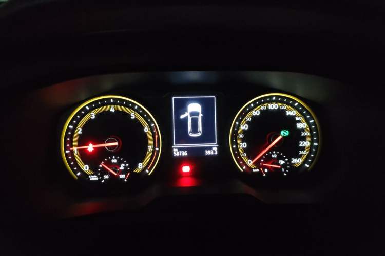 Used Volkswagen Tharu 2019 280TSI Two-Wheel Drive Luxury Version China VI Standard Instrument Cluster