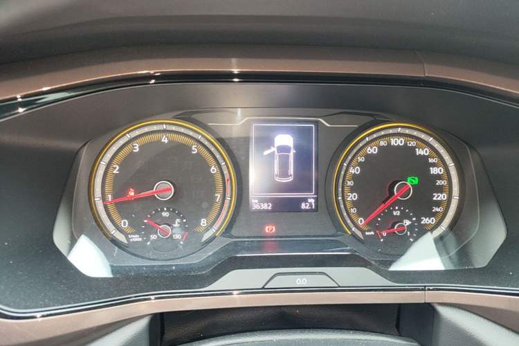 Used Volkswagen Tharu 2019 330TSI Four-Wheel Drive Luxury Edition China VI Standard Instrument Cluster