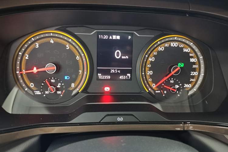 Used Volkswagen Tharu 2019 280TSI Two-Wheel Drive Luxury Edition China V Standard Instrument Cluster