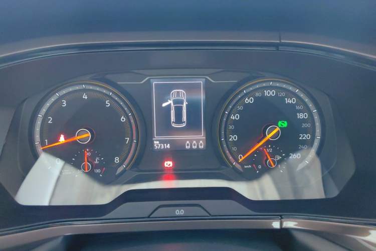 Used Volkswagen Tharu 2019 280TSI Two-Wheel Drive Luxury Edition China V Standard Instrument Cluster