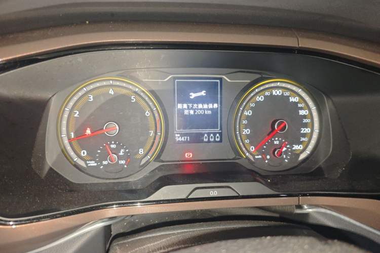 Used Volkswagen Tharu 2019 280TSI Two-Wheel Drive Luxury Version China VI Standard Instrument Cluster