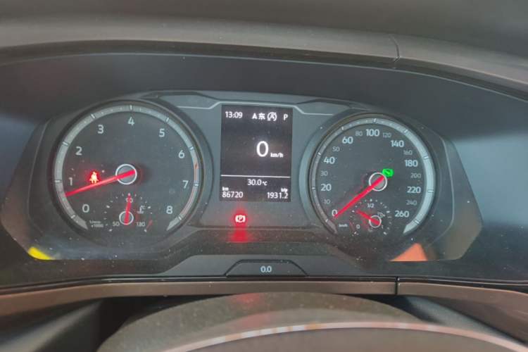 Used Volkswagen Tharu 2019 280TSI Two-Wheel Drive Luxury Version China VI Standard Instrument Cluster