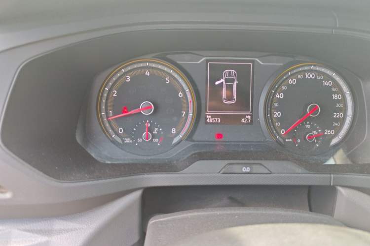 Used Volkswagen Tharu 2019 280TSI Two-Wheel Drive Trend Edition China VI Standard Odometer Close Up