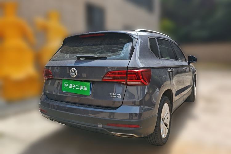 Used Volkswagen Tharu 2019 280TSI Two-Wheel Drive Comfort Edition China V Standard Rear Right 45 Deg