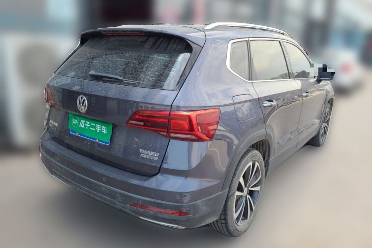 Used Volkswagen Tharu 2019 280TSI Two-Wheel Drive Luxury Edition China V Standard Rear Right 45 Deg