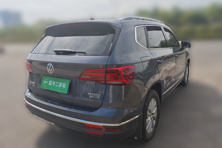 Used Volkswagen Tharu 2019 280TSI Two-Wheel Drive Trend Edition China VI Standard Rear Right 45 Deg