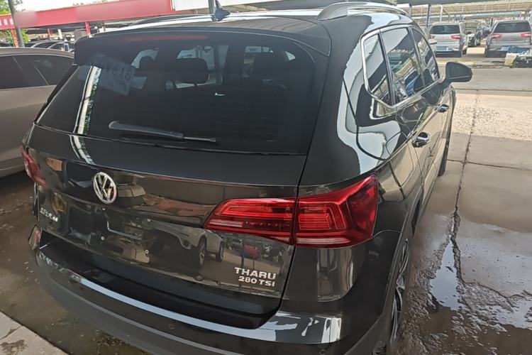 Used Volkswagen Tharu 2019 280TSI Two-Wheel Drive Luxury Edition China V Standard Rear Right 45 Deg