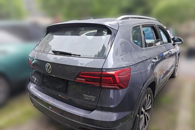 Used Volkswagen Tharu 2019 280TSI Two-Wheel Drive Luxury Edition China V Standard Rear Right 45 Deg