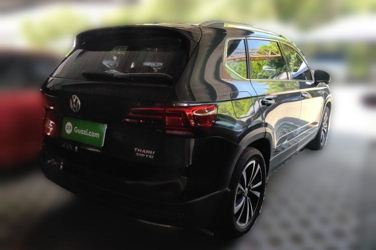 Used Volkswagen Tharu 2019 280TSI Two-Wheel Drive Luxury Edition China V Standard Rear Right 45 Deg