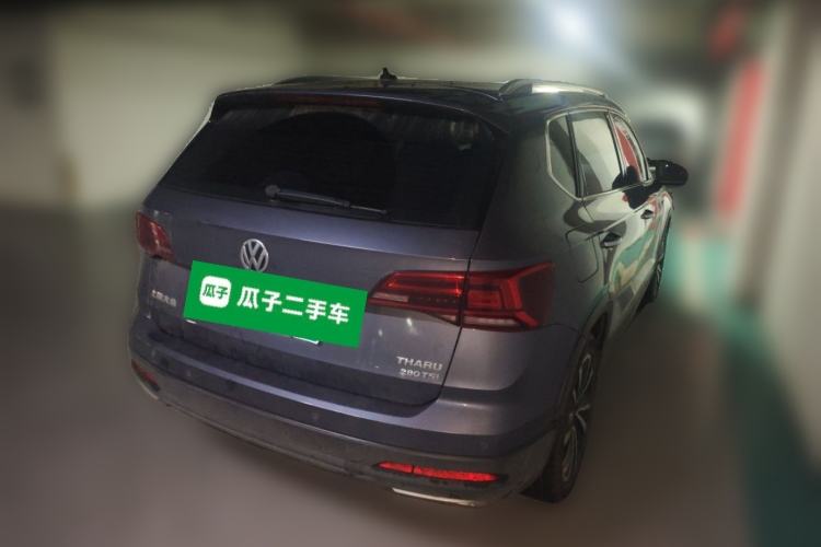 Used Volkswagen Tharu 2019 280TSI Two-Wheel Drive Luxury Version China VI Standard Rear Right 45 Deg