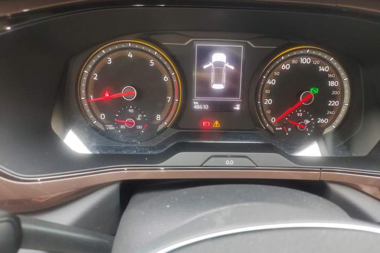 Used Volkswagen Tharu 2019 280TSI Two-Wheel Drive Luxury Edition China V Standard Odometer Close Up