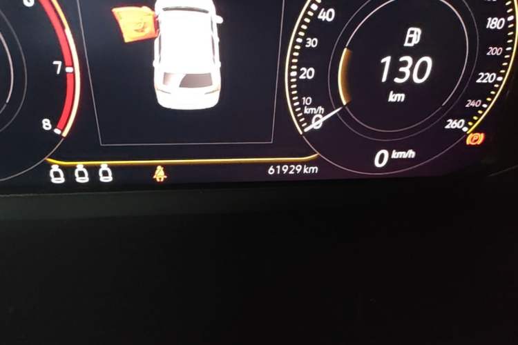 Used Volkswagen Tharu 2019 280TSI Two-Wheel Drive Flagship Edition China V Standard Odometer Close Up