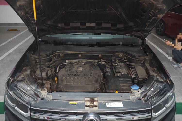 Used Volkswagen Tharu 2019 330TSI Four-Wheel Drive Luxury Edition China VI Standard Engine Bay