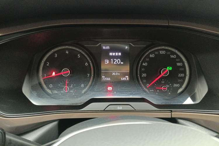 Used Volkswagen Tharu 2019 280TSI Two-Wheel Drive Comfort Edition China V Standard Instrument Cluster
